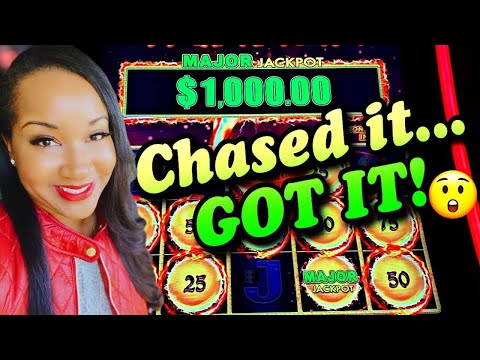 I changed my bet and got the $1,000 MAXED OUT MAJOR! 😱