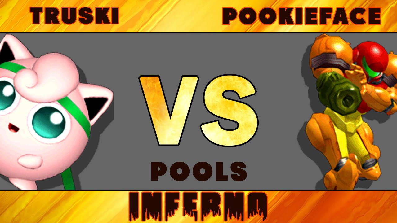 Truski (Puff, Link) vs Pookieface (Samus, Mario) - Inferno Pools