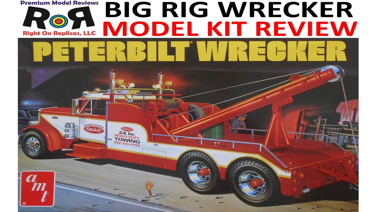 Peterbilt Wrecker 1 25 Scale AMT 1133 Model Kit Build Review YouTube Peterbilt Wrecker 1 25 Scale AMT 1133 Model Kit Build Review YouTube