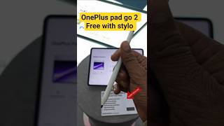 OnePlus pad go 2 with stylo free #ytshorts #oneplus15 #pad2