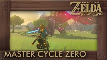 Master Cycle Zero in Ganon Battle - Zelda Breath of the Wild