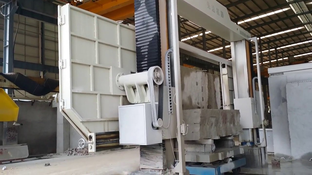 How to Cut Stone Blocks with Diamond Wire? YouTube