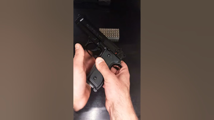 pistola a salve bruni full auto raffica #collection #army colpi fiocchi prova caricatore armi 92fs #