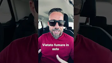 Quando non si può fumare in macchina?