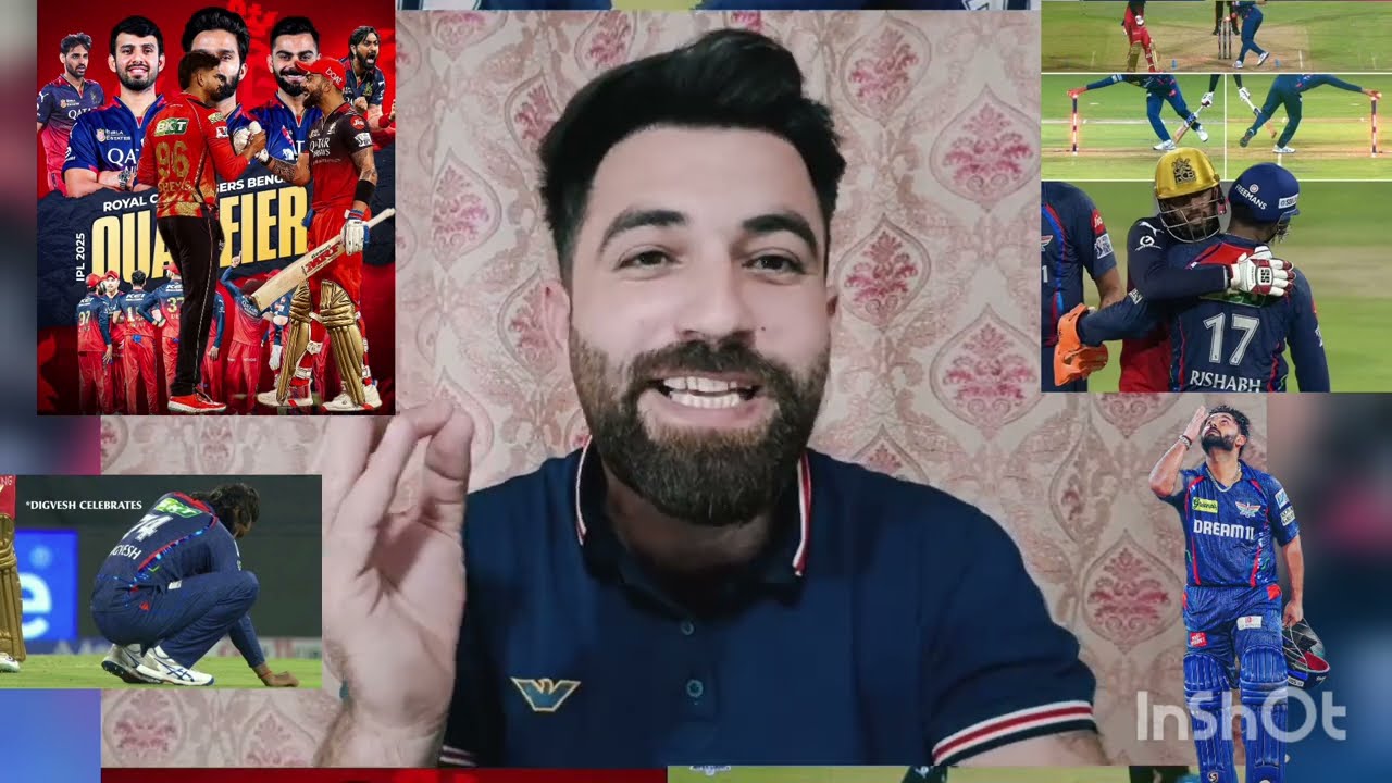 RCB beat lsg and qualifies for qualifier 1 IPL 2025 points table | Virat Kohli & Captain plyed