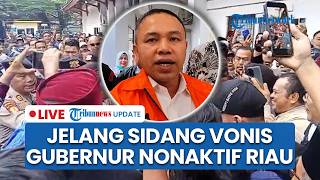 🔴LIVE: Ahead of Non-Active Riau Governor Abdul Wahid’s Verdict, Supporters Arrive Despite Drizzle