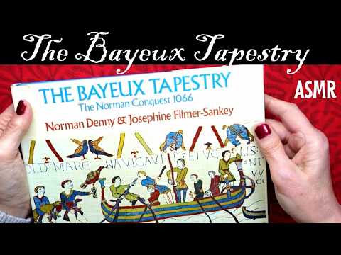 ASMR | The Bayeux Tapestry in a Whisper! Vintage Reading Compilation