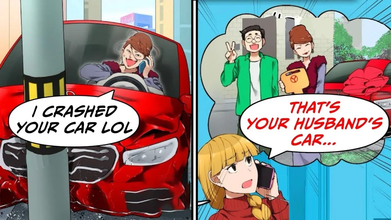 My mom friend ruined the car that was parked in front of the house thinking it was mine but...