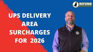 UPS DAS Delivery Area Surcharge for  2026 Wealth