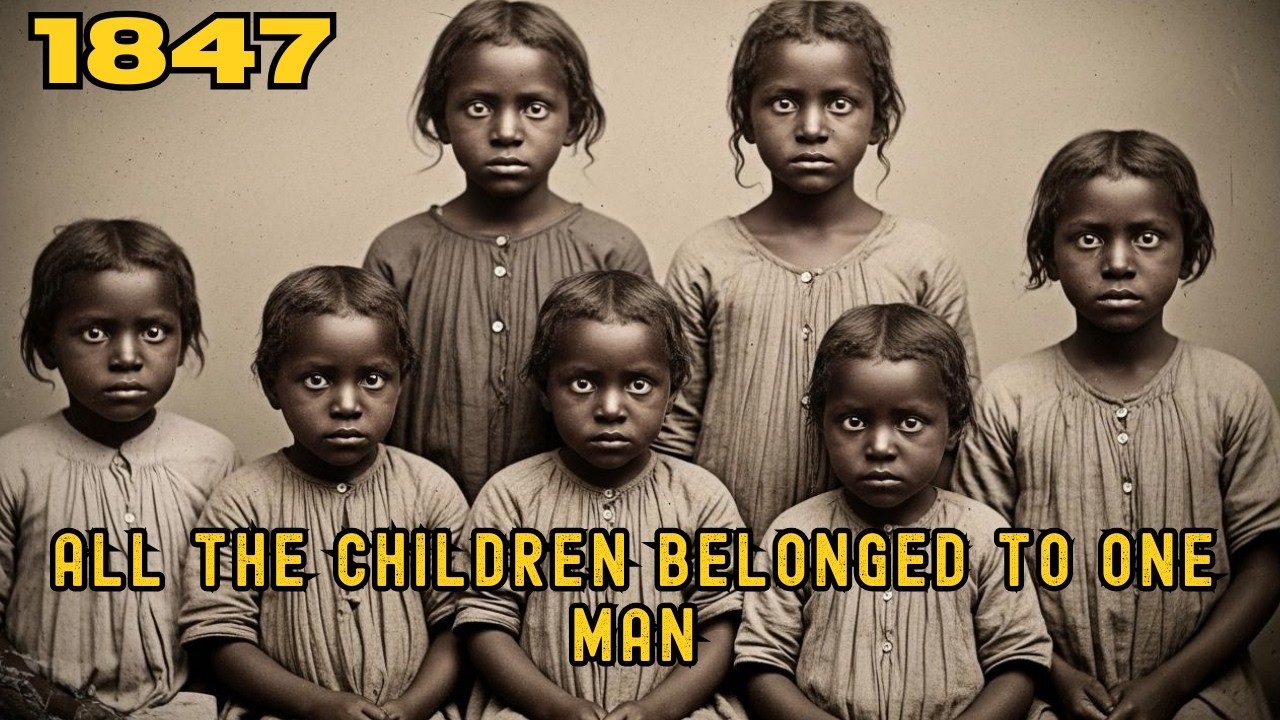 In March 1847, a Savannah cotton merchant stopped his horse near a Georgia plantation and saw something that made him freeze. Emerging from the slave quarters were twelve children—but their skin...