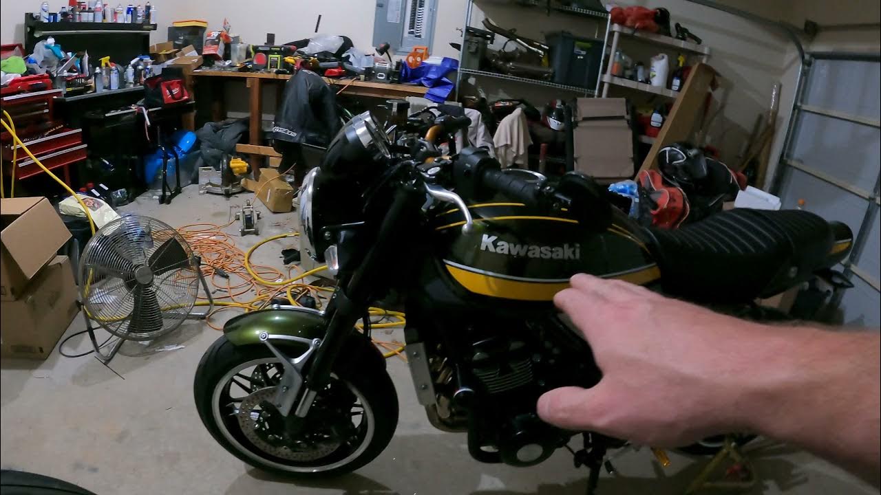 Z900RS Frame Slider Install YouTube