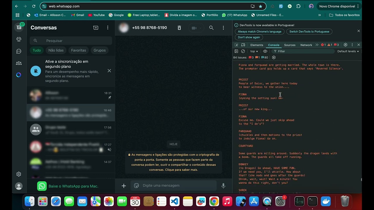 TRAVA ZAP DE FORMA FÁCIL ( WHATSAPP ) ROTEIRO DO SHREK
