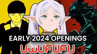 The Early 2024 Anime Opening TOURNAMENT.