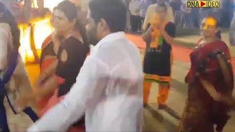 Watch: Hardik Patel caught on camera playing garba