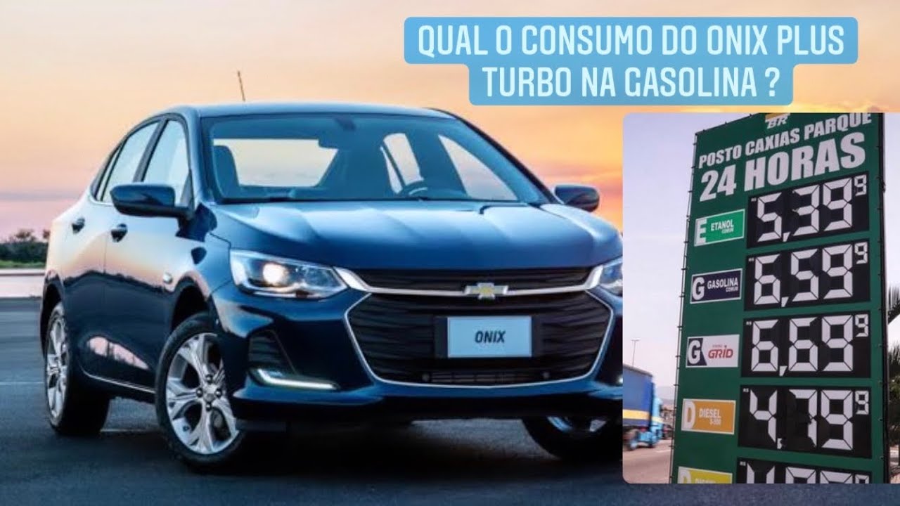 Qual o Consumo médio do Onix plus 1.0 turbo automático na gasolina ⛽️ ...
