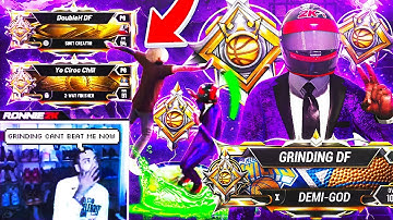 I stream sniped RONNIE 2K + TWO LEGENDS w/ my Demi-God LEGEND Build! Grinding DF vs Ronnie 2K FINALE