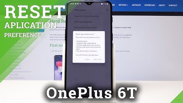 How to Reset App Preferences in OnePlus 6T  - Default App Preferences