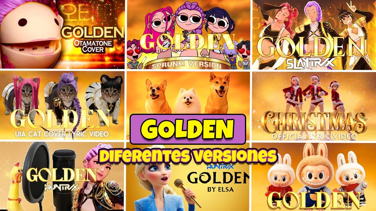 La Canción GOLDEN En Diferentes VERSIONES ✨Adivina La Canción K Pop Demon Hunters✨