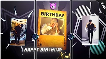 HAPPY BIRTHDAY XML🎂🎁|| ALIGHT MOTION BIRTHDAY XML FILE🌈💘|| NEW BIRTHDAY XML 🦋🫀|| NAJIBUR TOP #best_