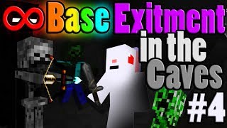 Minecraft Infinity Base - Episode 4 - Exitment in the Caves