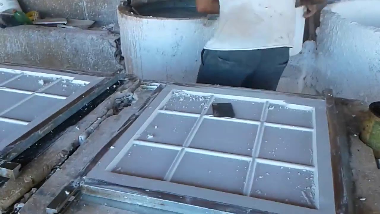 fábricação de placas de gesso, 60×60