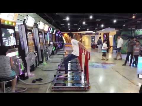 Crazy Fast DDR Champion at MBK Mall Arcade in Bangkok