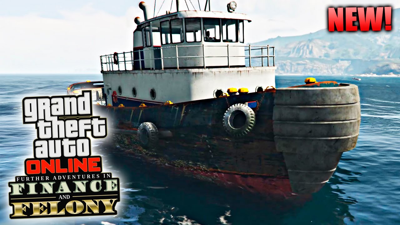 GTA 5 Online NUEVO DLC NUEVO BARCO ¡QUIERO PESCAR! (GTA V Online