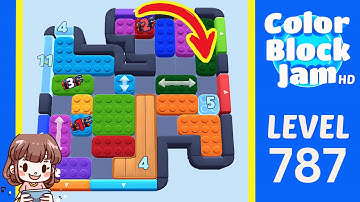 Color Block Jam Level 793 (787) Solution Walkthrough