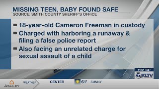 Missing Tyler teen, infant found safe; Bullard man in custody