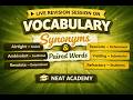 Master GRE Vocabulary | Synonyms & Paired Words | Neat Academy