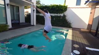Mizkif saves Alana from drowning Wealth