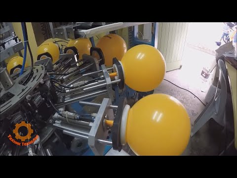 Как делают рисунки на воздушных шарах