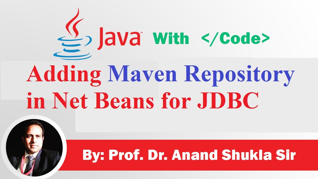 Adding Maven Repository in Net Beans for JDBC, in Hindi and English ...