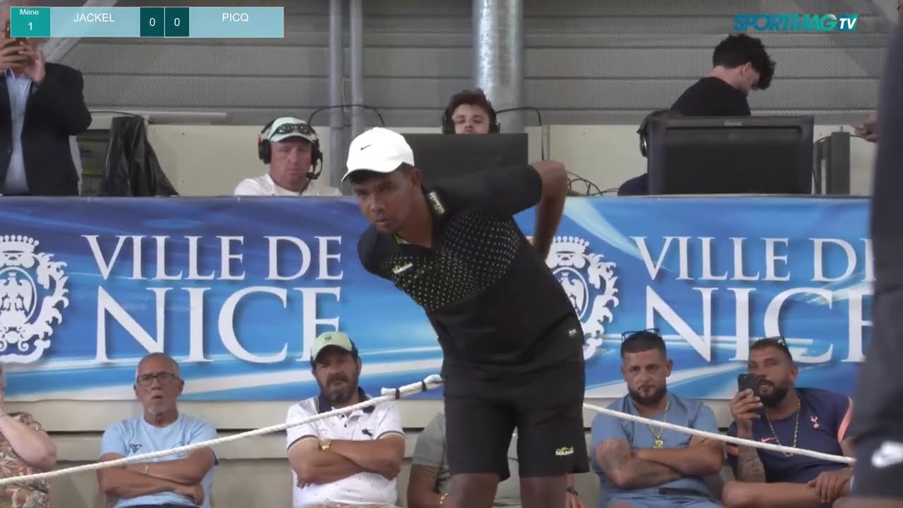 Miniature : Pétanque : Jackel / Rakotoarisoa (National de Nice 2026 - Finale)