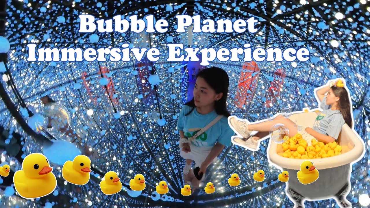 Bubble Planet Experience Vlog- London-Wembley