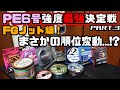 市販のPE6号最強決定戦！FGノットで強度検証したら・・・。