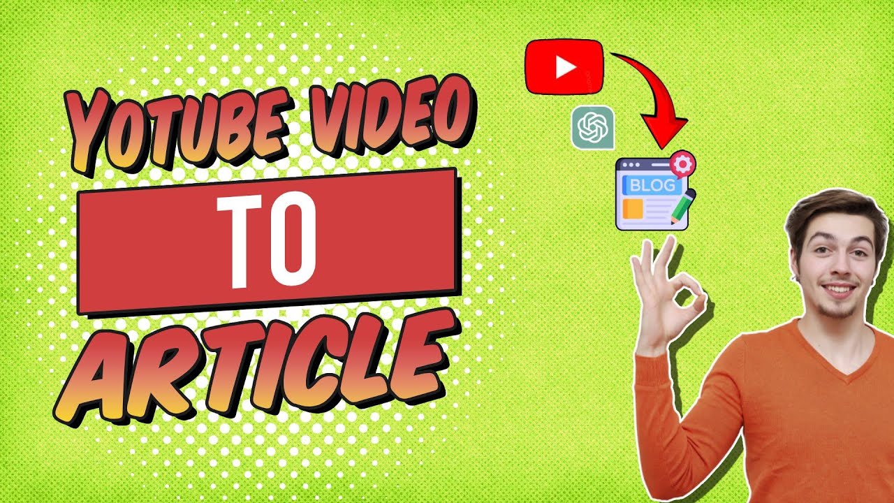 Covert Youtube Videos into Blog Article with Chatgpt || Video Insight Plugin for Chatgpt