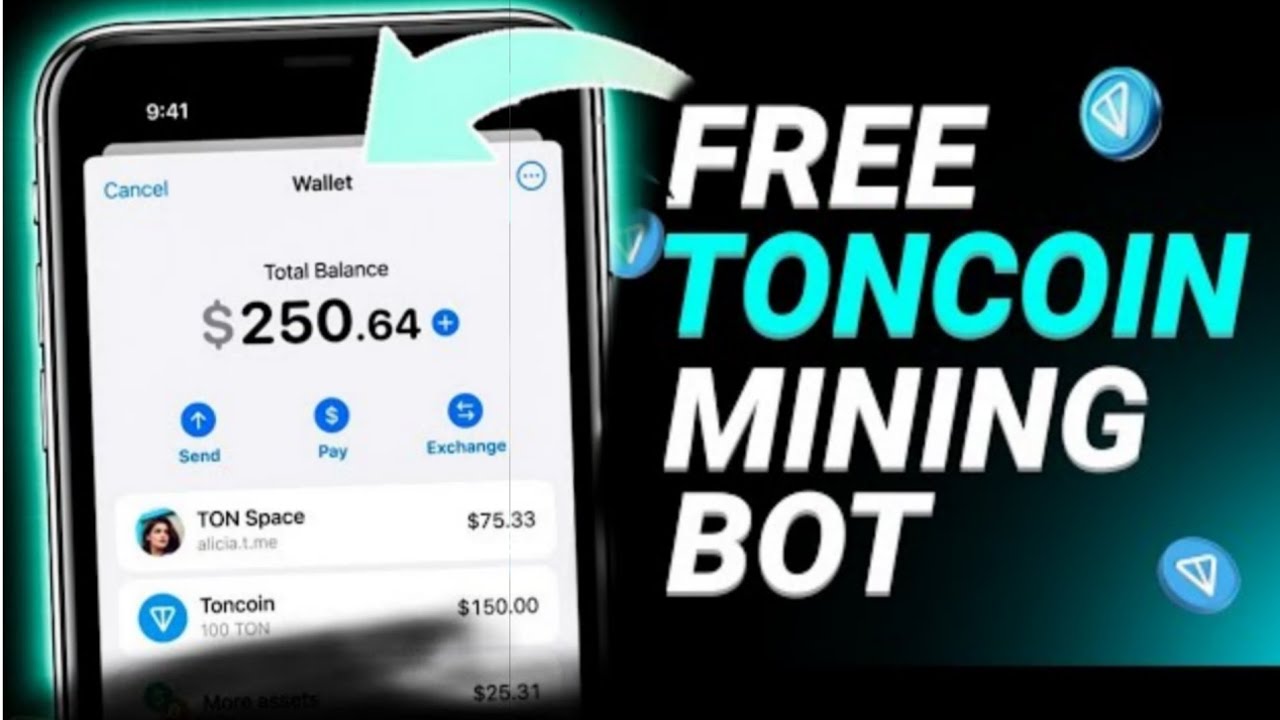 free 🤯ton mining ⛏️ bot || new telegram ton earning bot no investment|| free ton coin 🪙