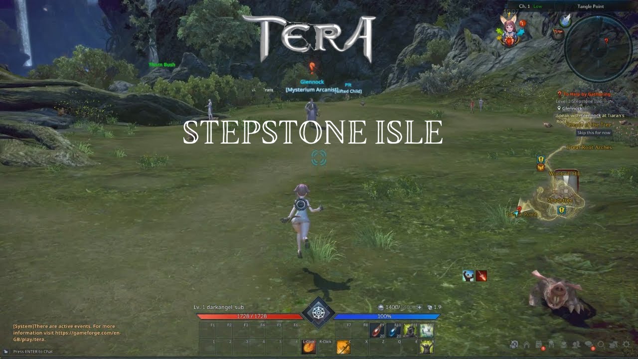 Tera Online Stepstone Isle Tutorial Full Story Quest