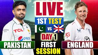 π΄LIVE: PAK vs ENG, 1st Test Day 1 | Pakistan vs England Live | Live Cricket Match Today