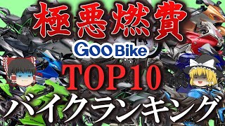 【グーバイク調査】ガソリン垂れ流しの富裕層にしかお勧めできない極悪燃費中古バイクを調査してみた。【ゆっくり解説】