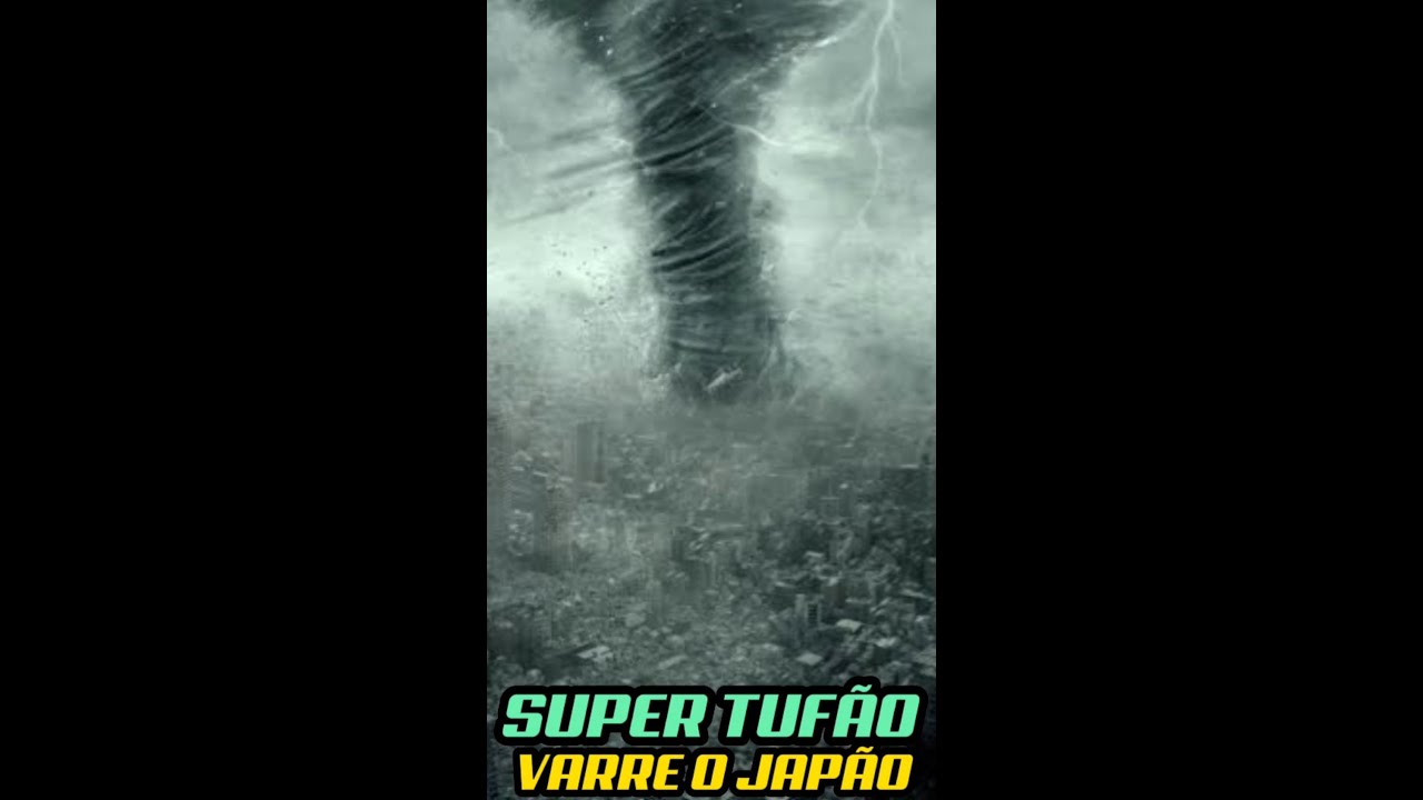 SUPER TUFÃO Hinnamnor varre o JAPÃO #shorts