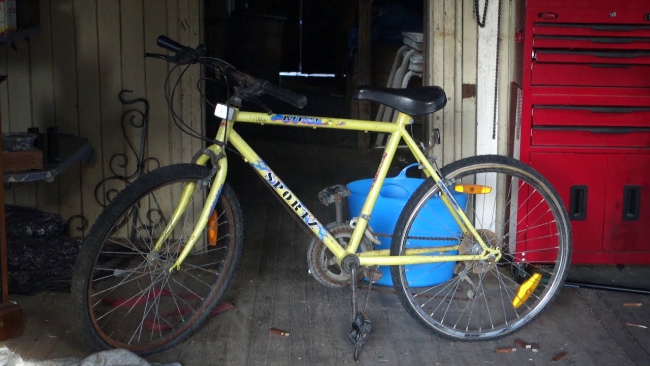 Motorized Bike Build Part 1 YouTube