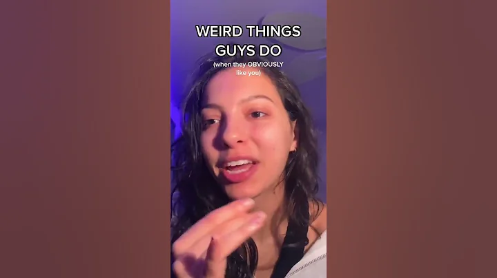 weird things guys do when they OBVIOUSLY like you #Shorts