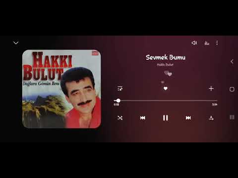 Hakkı Bulut Sevmek Bu Mu (CD Kaydı Kalite 1999)