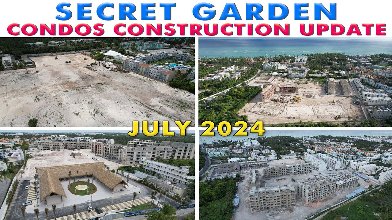 Secret Garden Condos July 2024 Construction Update 