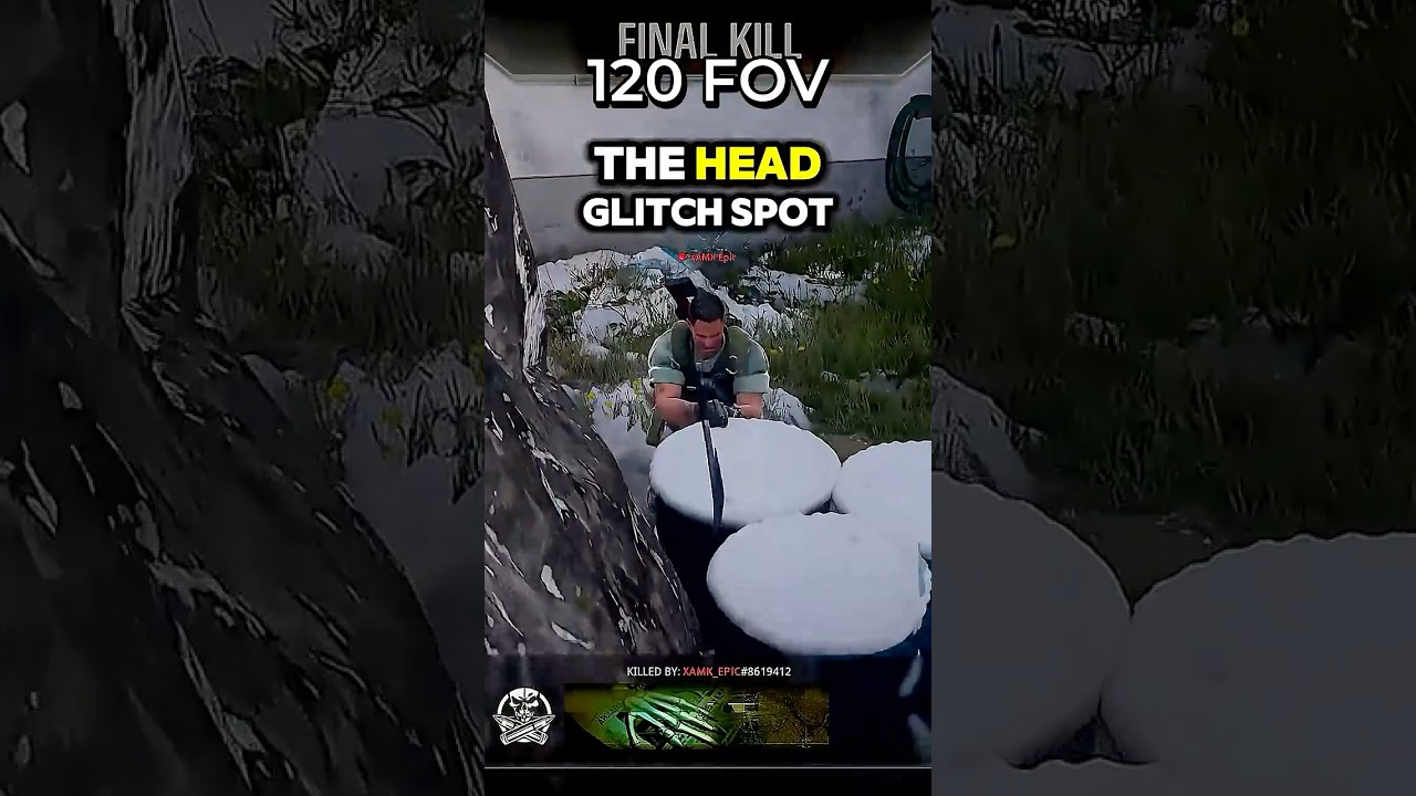 Headglitch Rock TUTORIAL!!! Headglitch Vine Window Sniper Spot on Shutdown 