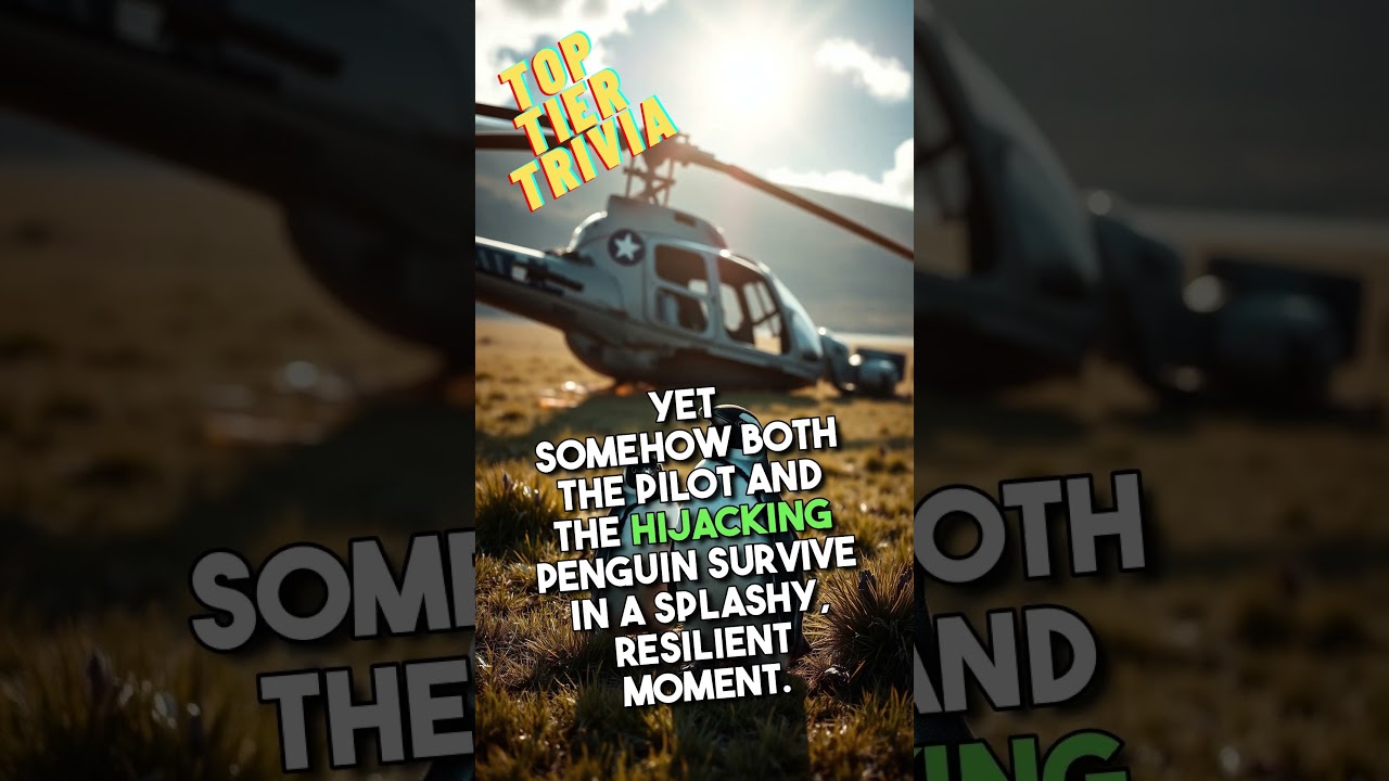 🚁 The Penguin Who Crashed a Helicopter