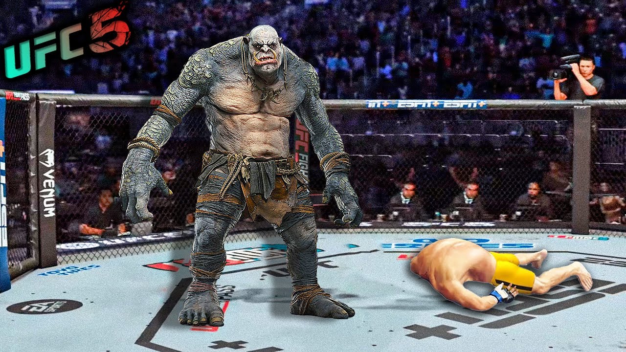 Bruce Lee vs. Champion Troll (EA sports UFC 5)