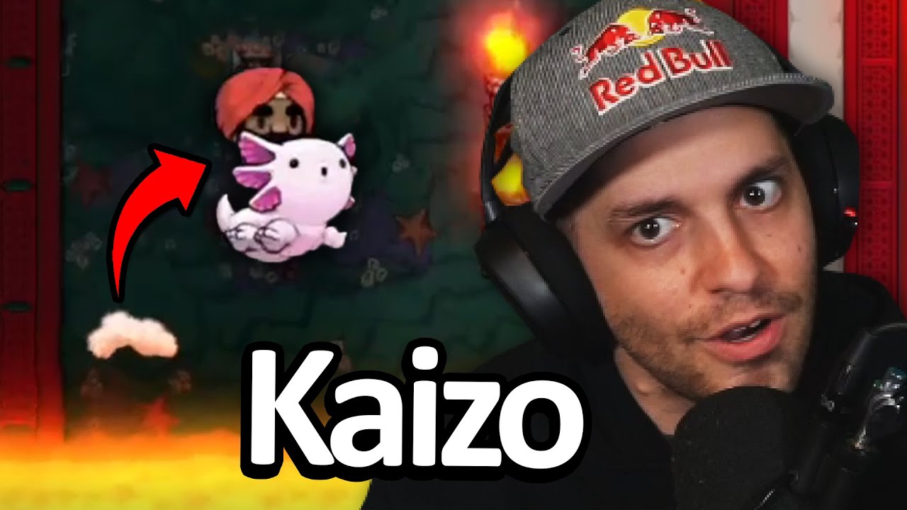 This Cute Animal Helps me in Spelunky 2 KAIZO...